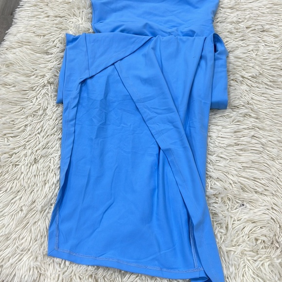 Susana Monaco Women's Blue Tube Overlay Dress - Picture 3 of 7